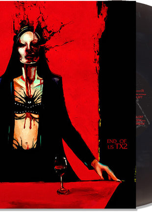 the album cover for TX2 - End of Us [Black Ice Colored Vinyl]