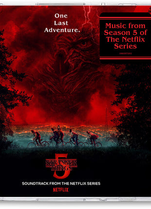 the album cover for Various Artists - Stranger Things: Soundtrack Netflix Season 5