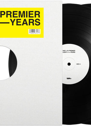 the album cover for Nas and DJ Premier - Light-Years [Indie Exclusive Vinyl]