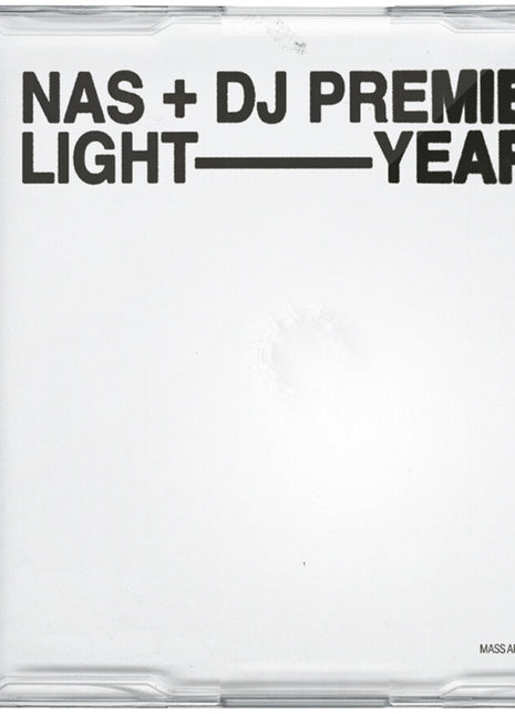 the album cover for Nas and DJ Premier - Light-Years [Indie Exclusive CD]