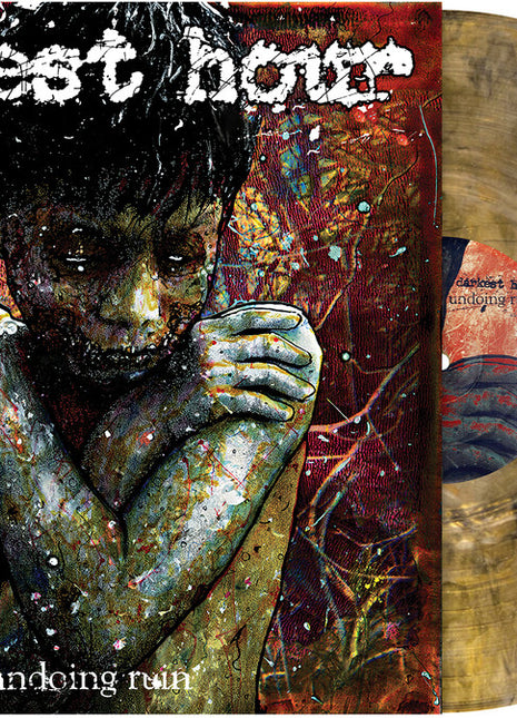 the album cover for Darkest Hour - Undoing Ruin (Blk) (Brwn) [Colored Vinyl] (Aniv) [Indie Exclusive]