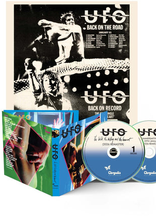 the album cover for UFO - Wild Willing & Innocent [Deluxe Edition Remaster]