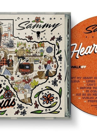the album cover for Sammy Arriaga - Heart In Texas