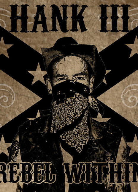 the album cover for Williams Hank Iii - Rebel Within