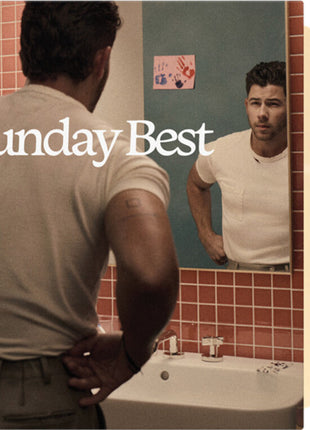 the album cover for Nick Jonas - Sunday Best [Bone Colored Vinyl]