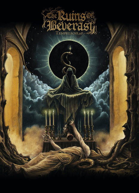 the album cover for Ruins Of Beverast - Tempelschlaf