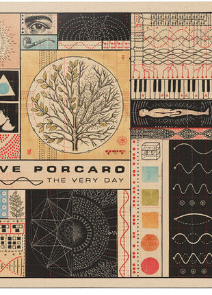 the album cover for Steve Porcaro - Very Day
