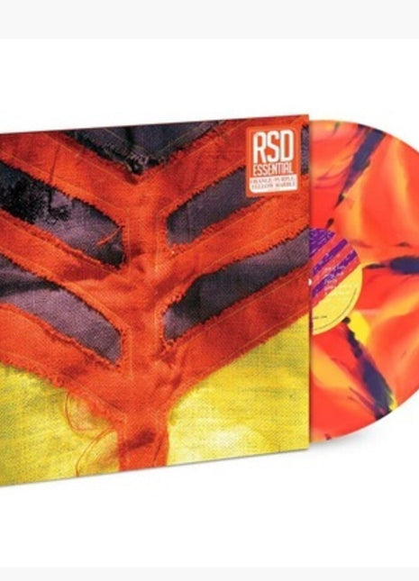 the album cover for Yeah Yeah Yeahs - Show Your Bones [RSD Essentials Orange, Yellow & Purple Marble]
