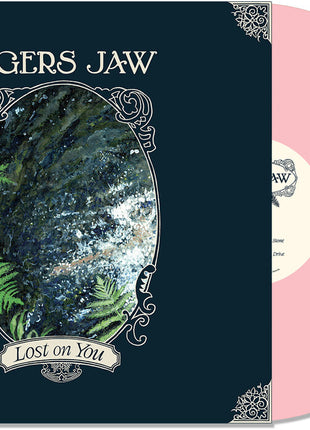 the album cover for Tigers Jaw - Lost On You [Indie Exclusive Bubblegum Pink]