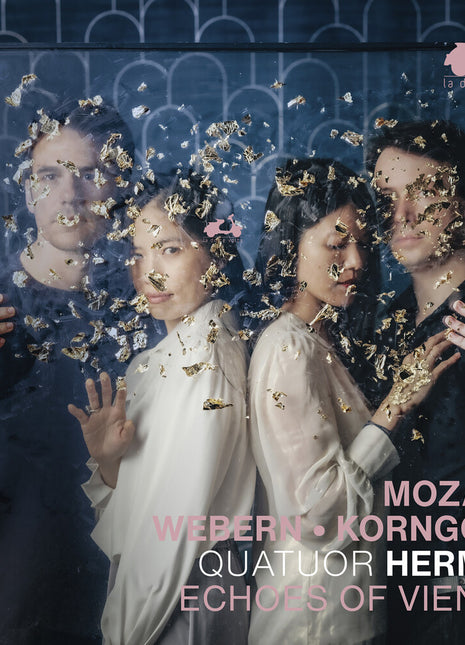 the album cover for Quatuor Hermès - Echoes Of Vienna