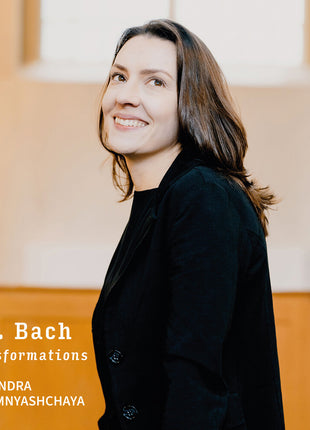 the album cover for Alexandra Nepomnyashchaya - J.S. Bach: Transformations