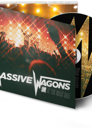 the album cover for Massive Wagons - Live At The Great Hall
