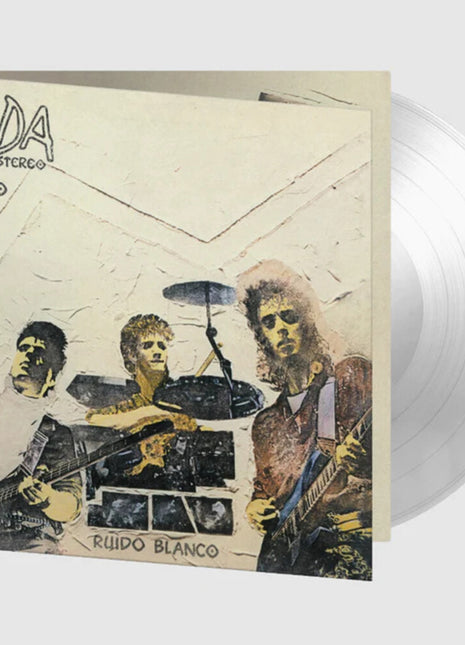 the album cover for Soda Stereo - Ruido Blanco: En Vivo [Clear Vinyl] [Limited Edition] [180 Gram] (Hol)