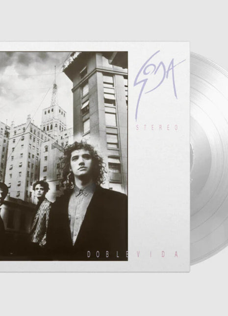 the album cover for Soda Stereo - Doble Vida [Clear Vinyl] [Limited Edition] [180 Gram] (Hol)