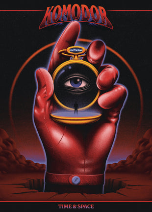 the album cover for Komodor - Time & Space