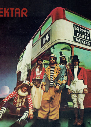 the album cover for Nektar - Down To Earth - Remastered & Expanded Edition (Uk)