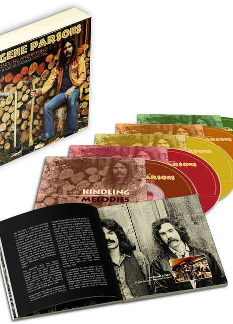 the album cover for Gene Parsons - Kindling & Beyond 1973-1986 (Box) (Uk)