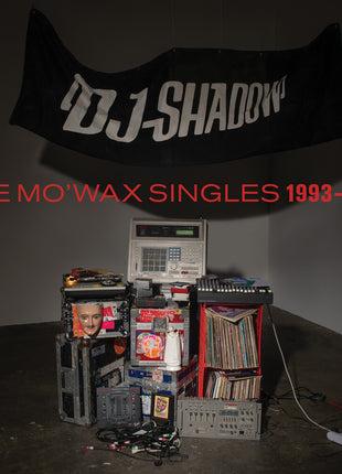 the album cover for DJ Shadow - Mo' Wax Singles 1993-1997 (Box) [Remastered]