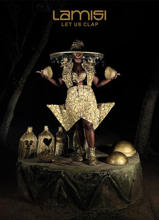 the album cover for Lamisi - Let Us Clap