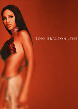the album cover for Toni Braxton - The Heat