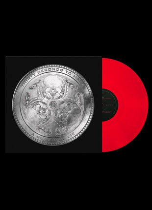 the album cover for Thirty Seconds To Mars - A Beautiful Lie - 20 Year Anniversary [180g Red LP]