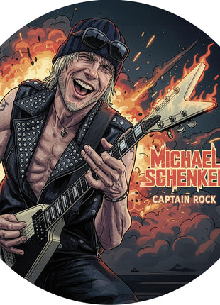 the album cover for Michael Schenker - Captain Rock
