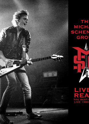 the album cover for Michael Schenker - Live & Ready: 1980 - 1984