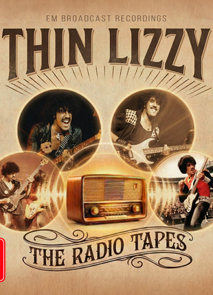 the album cover for Thin Lizzy - Radio Tapes