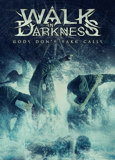the album cover for Walk in Darkness - Gods Don't Take Calls