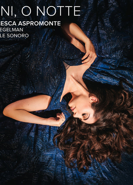 the album cover for Francesca Aspromonte  / Sonoro,Arsenale - Alessandro Scarlatti: Vieni, O Notte