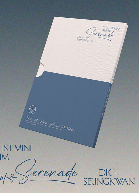 the album cover for DxS (SEVENTEEN) - DxS 1st Mini Album ‘Serenade’ [COMPACT Ver.]