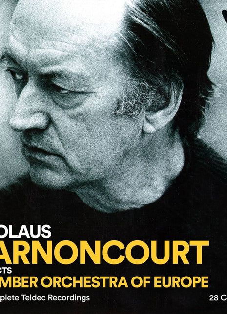 the album cover for Nikolaus Harnoncourt - Complete Teldec Recordings
