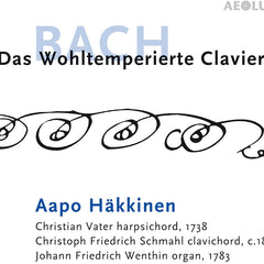 the album cover for Aapo Hakkinen - Das Wohltemperierte Clavier I