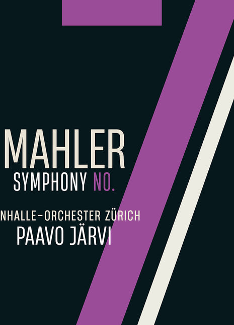 the album cover for Tonhalle-Orchester Zurich - Mahler: Sym No. 7