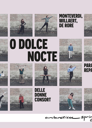 the album cover for Delle Donne Consort - O Dolce Nocte