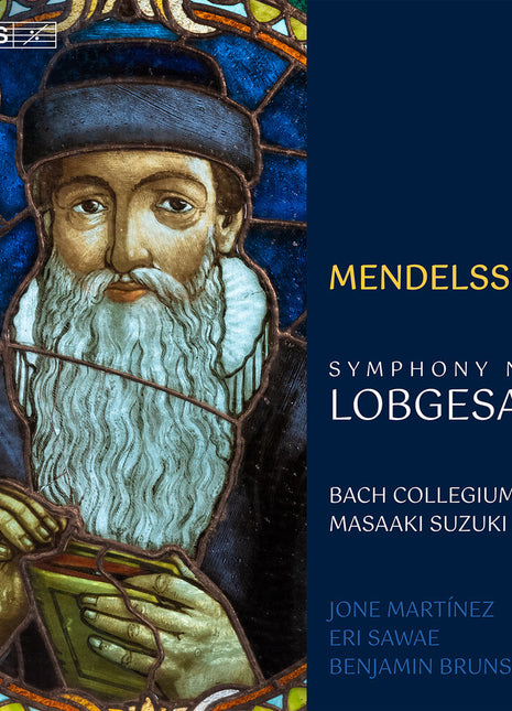 the album cover for Bach Collegium Japan - Mendelssohn: Sym No. 2 Lobgesang