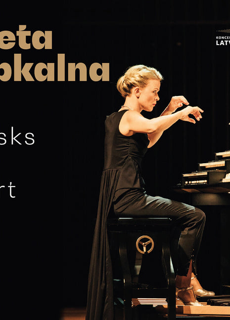 the album cover for Iveta Apkalna - Part & Vasks