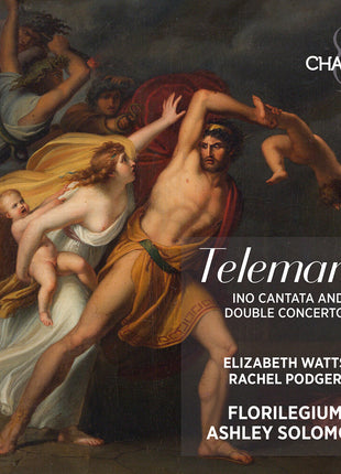 the album cover for Elizabeth Watts - Telemann: Ino Cantata & Double Cons