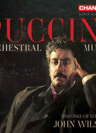 the album cover for Sinfonia Of London - Puccini: Orchl Works
