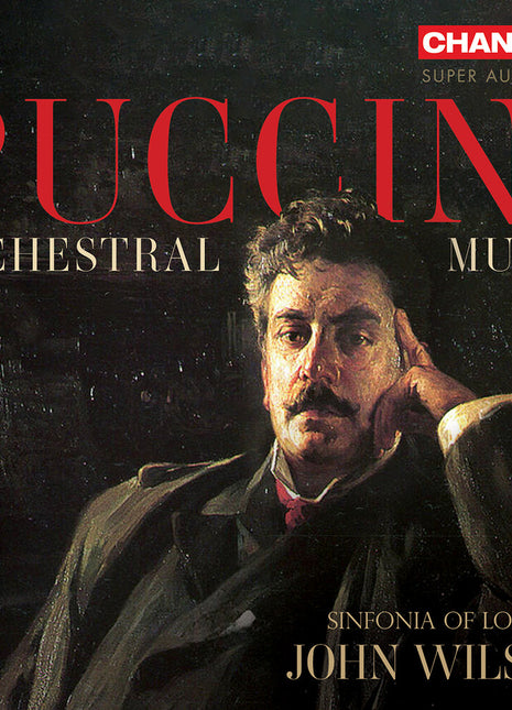 the album cover for Sinfonia Of London - Puccini: Orchl Works