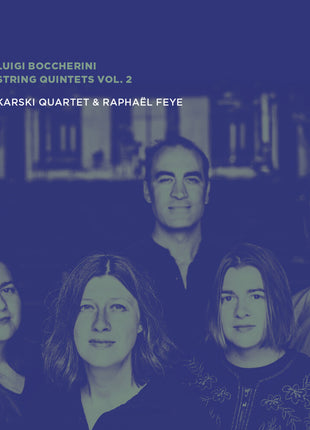 the album cover for Raphael Feye - Boccherini Vol. 2