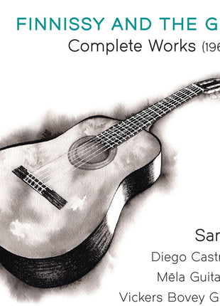 the album cover for Sam Cave - Finnissy & The Guitar - Complete Works (1966-2022)