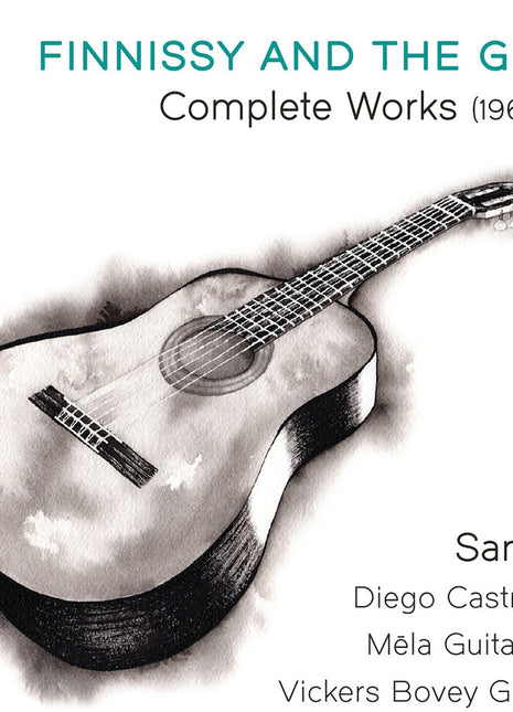 the album cover for Sam Cave - Finnissy & The Guitar - Complete Works (1966-2022)