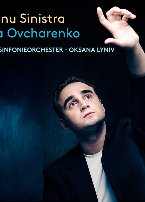 the album cover for Illia Ovcharenko - Manu Sinistra