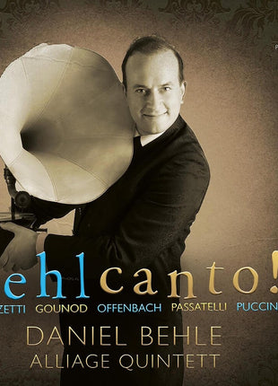 the album cover for Daniel Behle - Be(H)Lcanto