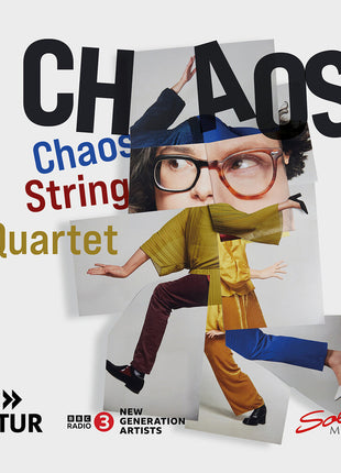the album cover for Chaos String Quartet - Chaos