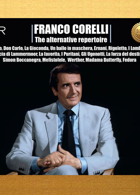 the album cover for FRANCO CORELLI - Franco Corelli: Alternative Repertoire 1956-1972