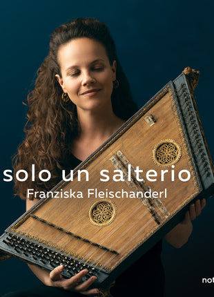 the album cover for Franziska Fleischanderl - Solo Un Salterio