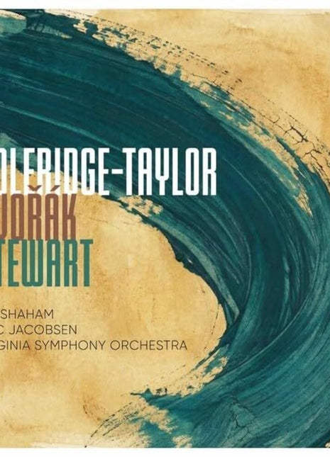the album cover for Gil Shaham  / Virginia Symphony Orchestra - Coleridge-Taylor Dvorak Stewart