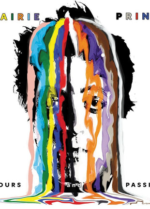 the album cover for Prairie Prince - Colours & Passions